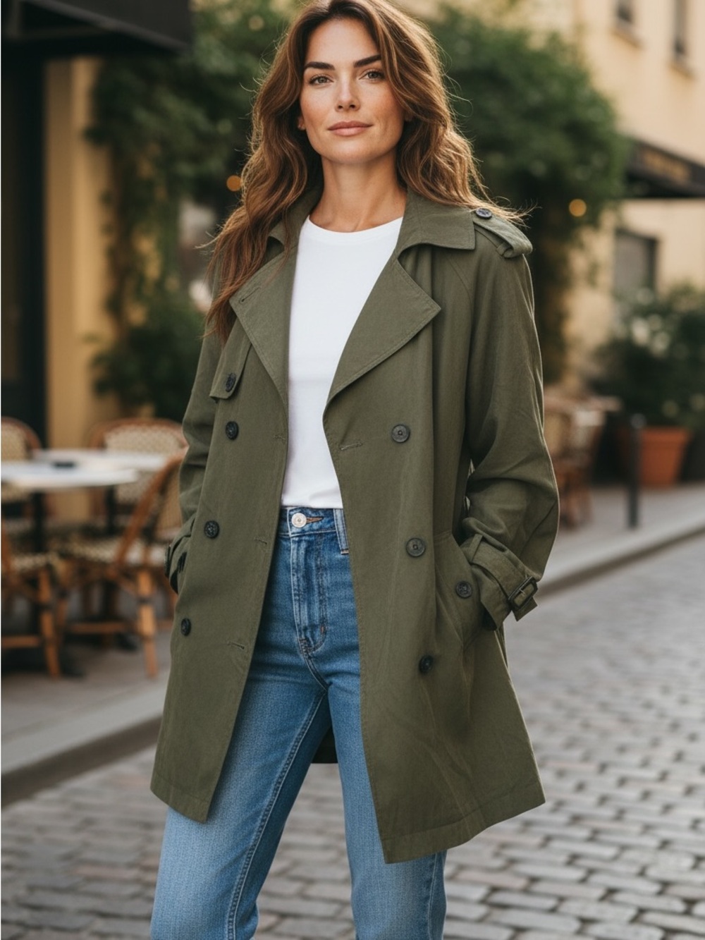 Umgee Olive Utility Jacket – NWT